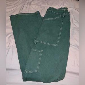 Green cargo high waisted pants. Super cute size small and very fitting